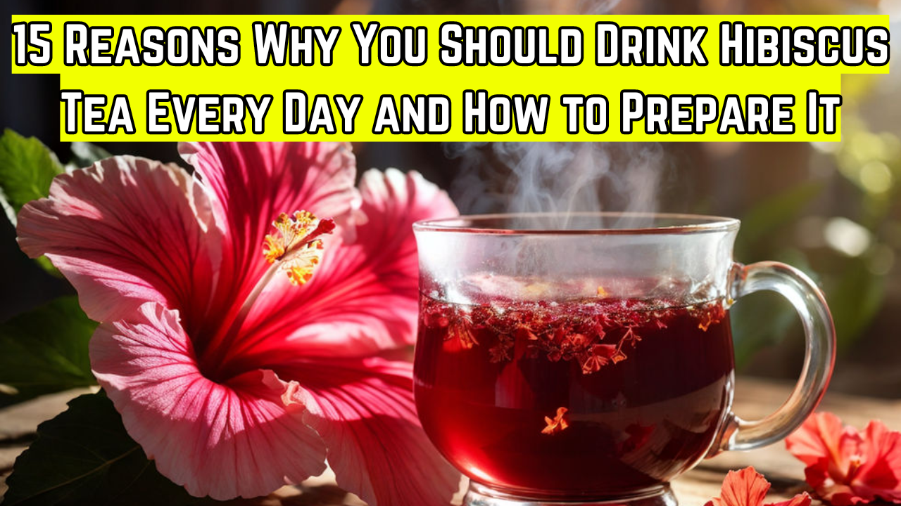 15 Reasons Why You Should Drink Hibiscus Tea Every Day and How to Prepare It