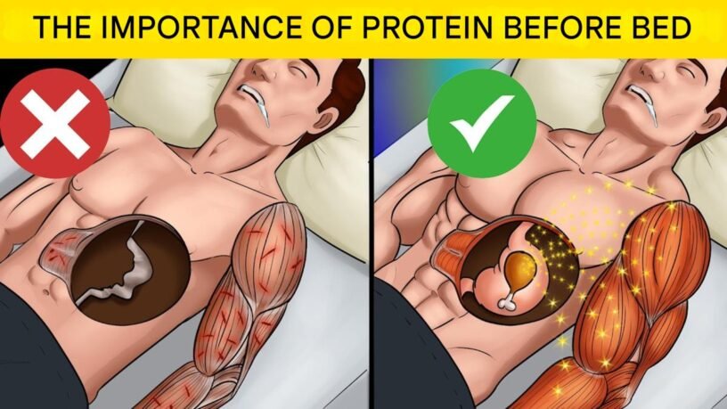 Here are the main reasons why you should try eating protein before bed: I explain how to do it right